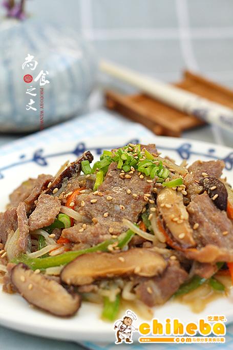韩式牛肉炒杂蔬